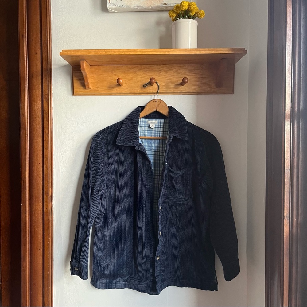 LL BEAN Corduroy shacket